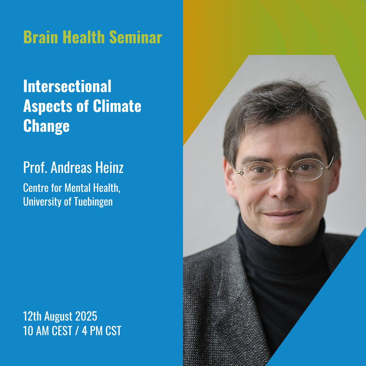 Brain Health Seminar 12 August