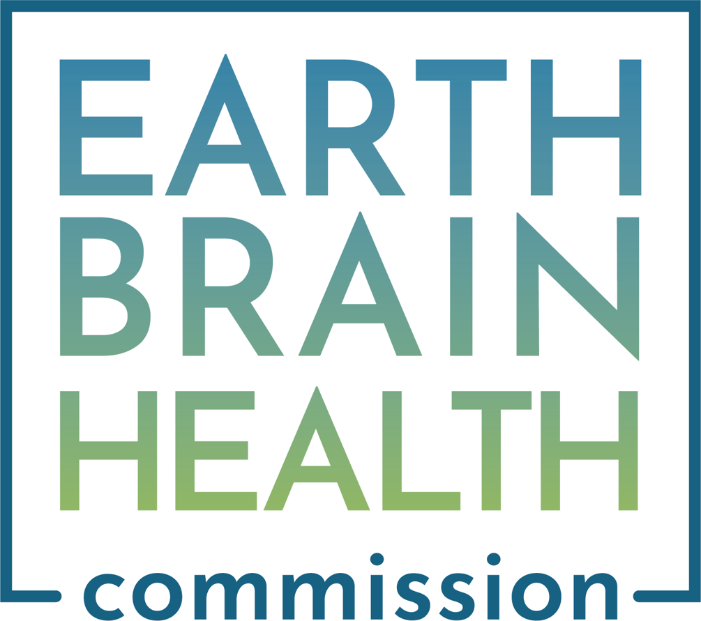 Earth Brain Health Commission Logo Environment and the brain
