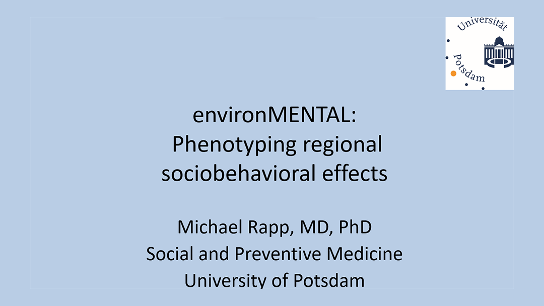 environMENTAL approach to app-based and ecological momentary assessment, and behavioural characterisation