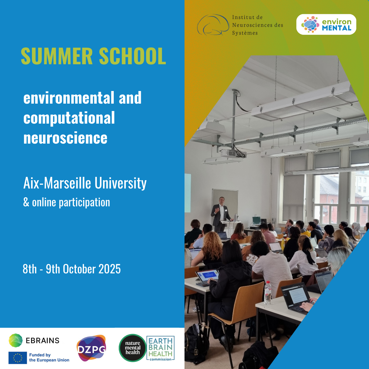 environMENTAL_Summer_School_October_25 Environment and the brain