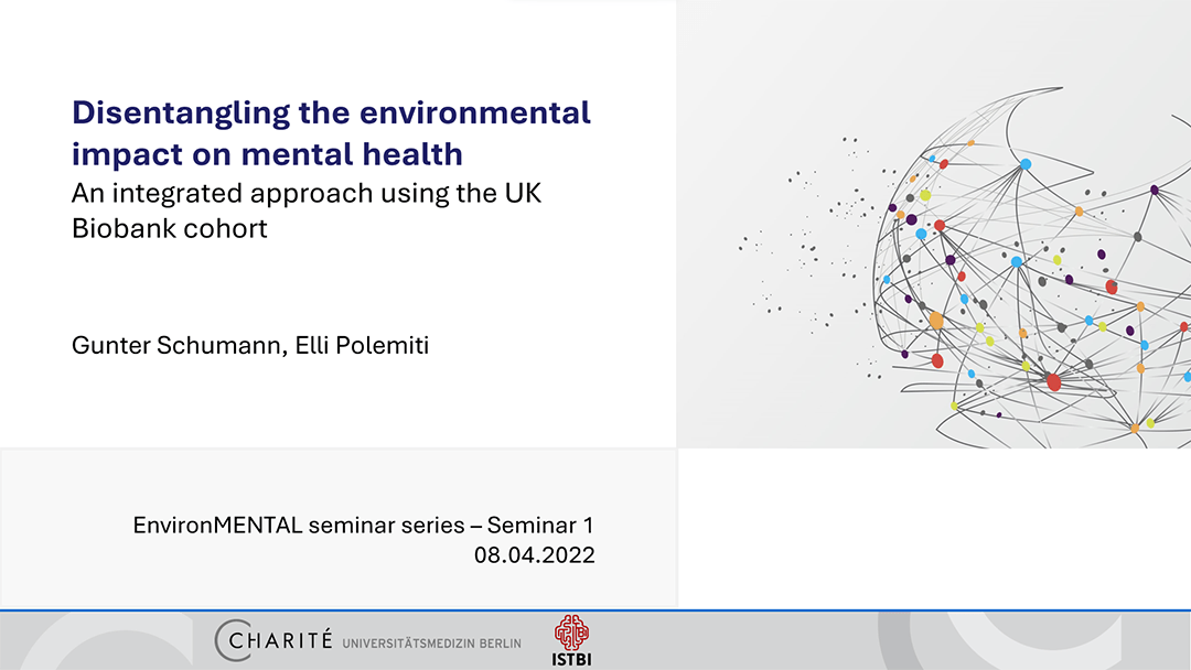 environMENTAL Seminar Series - Introduction: Aims, objectives and research strategy