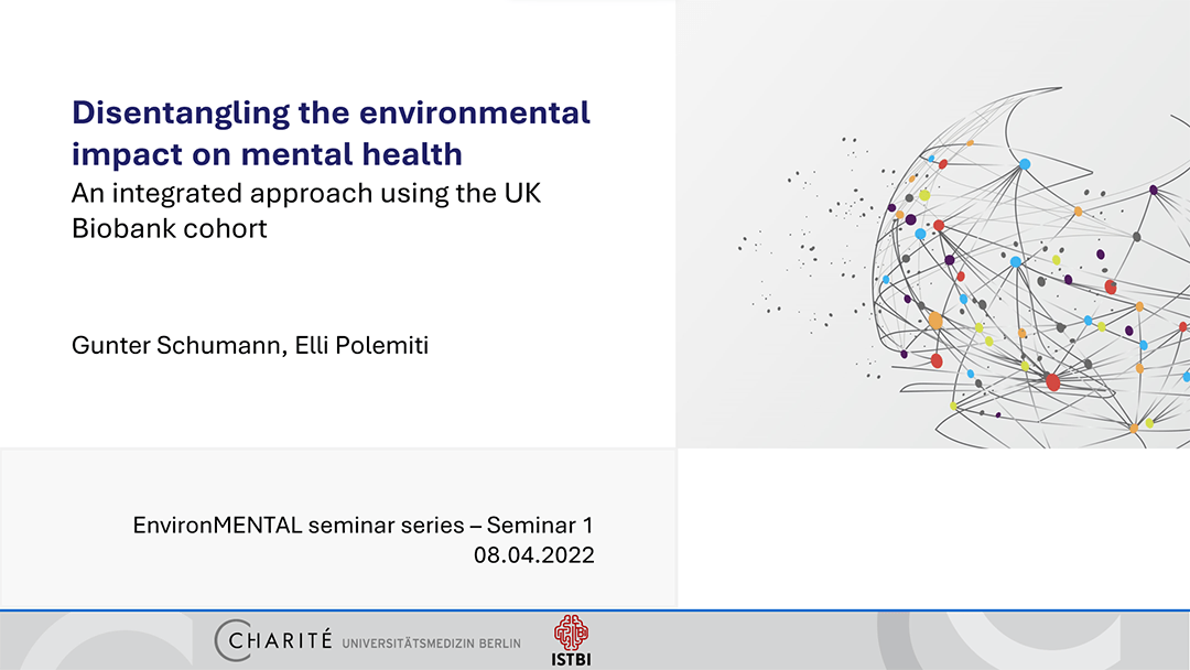 Disentangling the environmental impact on mental health – an integrated approach using the UK biobank cohort