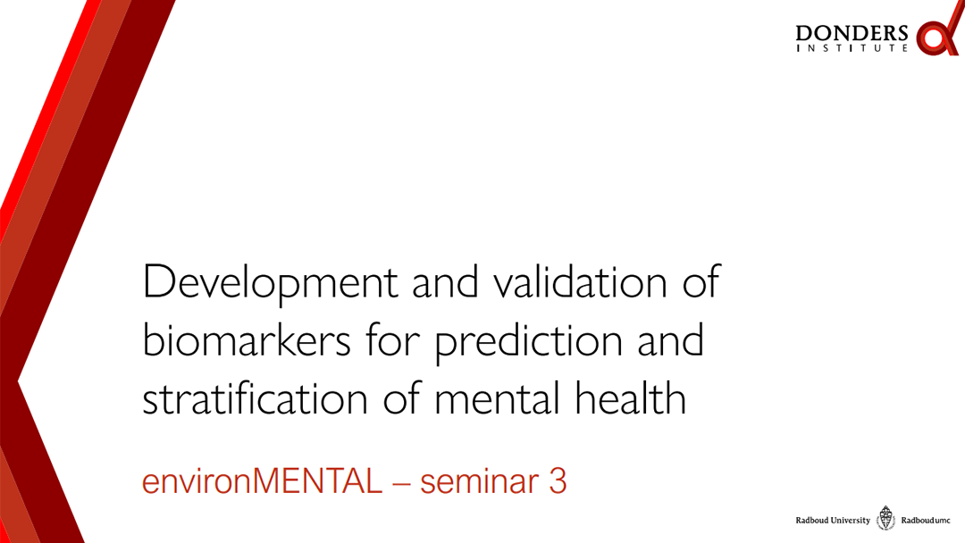 environMENTAL Methodological approaches for MRI data integration biomarker discovery and validation within the environmental project